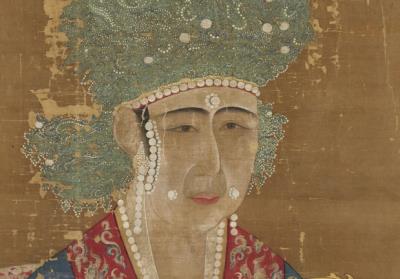 图片[2]-Seated Portrait of Song Renzong’s Empress-China Archive